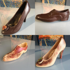 Scarpe di cioccolato