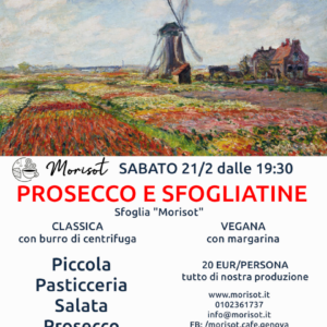 Prosecco e Sfogliatine
