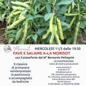 Fave e salame a-la Morisot